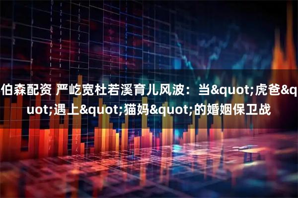 伯森配资 严屹宽杜若溪育儿风波：当"虎爸"遇上"猫妈"的婚姻保卫战